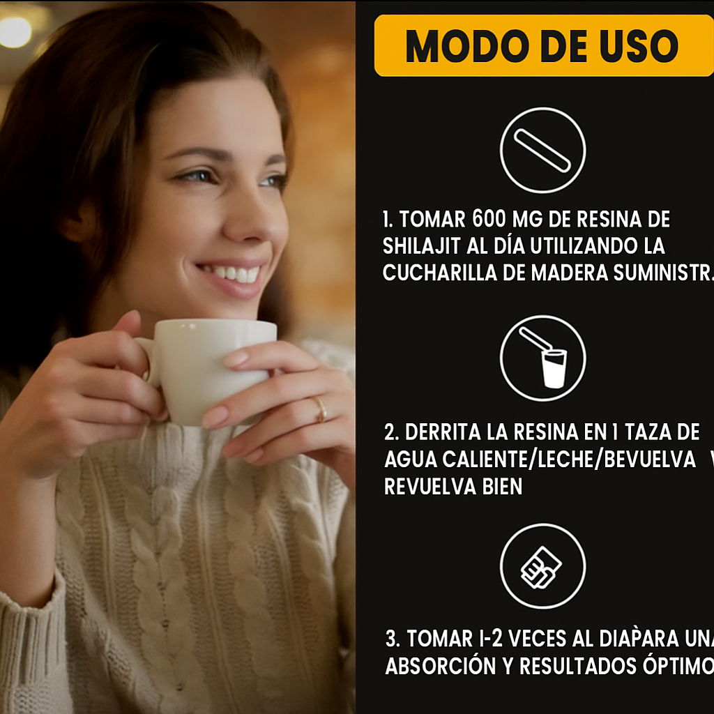 100 % Shilajit puro 💎 Fuente de energía vital del Himalaya